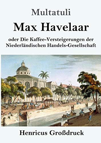 Max Havelaar (Großdruck): oder Die Kaffee-Versteigerungen der Niederländischen Handels-Gesellschaft von Henricus